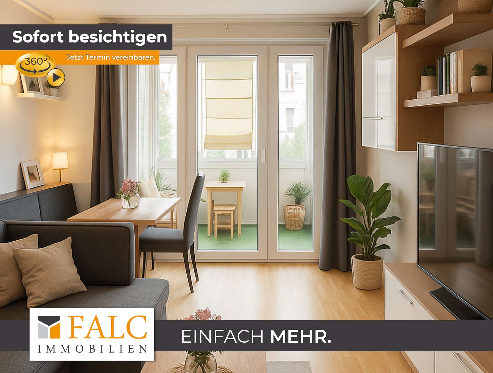 Wohn- /Esszimmer Einrichtungsbeispiel